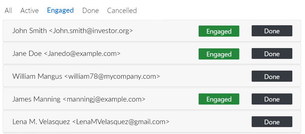 Easy lead nurturing reporting